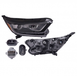 Faro Der Honda Cr-V Exl C/Luz De Dia 2020 Depo