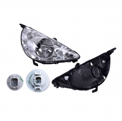 Faro Der Honda Fit F/Cromo P/Halogeno 2006 2007 2008 Depo