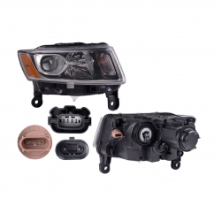 Faro Derecho Jeep Grand Cherokee P/Halogeno 2016 Depo