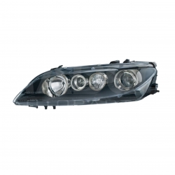 Faro Izq Mazda 6 Sedan C/Motor F/Negro 2006 2007 2008 Depo