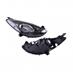 Faro Derecho Mazda 2 F/Negro 2012 2013 2014 2015 Depo