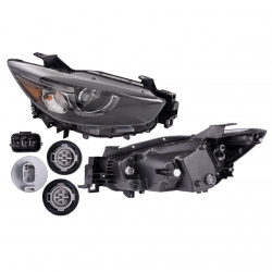 Faro Derecho Mazda Cx-5 C/Leds 2016 2017 Depo