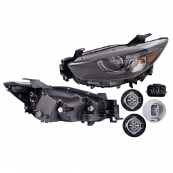 Faro Izquierdo Mazda Cx-5 C/Leds 2016 2017 Depo