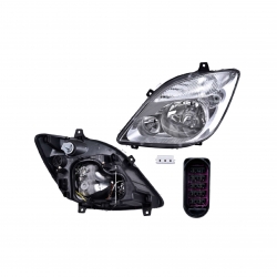 Faro Izq Mbenz Sprinter 9 Pin 2012 2013 Depo