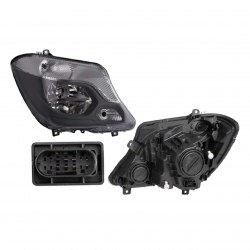 Faro Der Mbenz Sprinter C/Motor F/Negro 2017 Depo