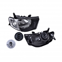 Faro Derecho Mitsubishi L200 Cuarto Blaco 2014 2015 Depo