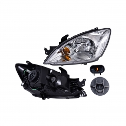 Faro Izq Mt Lancer C/Cuarto Blanco P/Halogeno 2006 2007 Depo