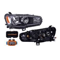 Faro Derecho Mitsubishi Lancer P/Halogeno 2016 Depo