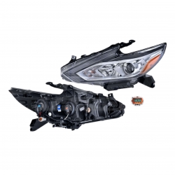 Faro Izq Nissan Altima F/Cromo P/Halogeno 2017 2018 Depo