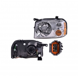Faro Izquierdo Nissan Frontier Xe Mica Clara 2003 2004 Depo