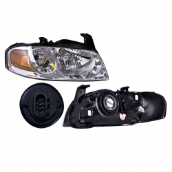 Faro Derecho Nissan Sentra F/Cromado 2004 2005 2006 Depo