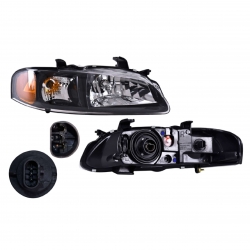 Faro Derecho Nissan Sentra F/Negro 2001 2002 2003 Depo