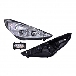 Faro Der Peugeot 207 H-Back C/Motor P/Halogeno 2011 Depo