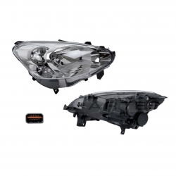 Faro Derecho Peugeot Partner C/Motor P/Halogeno 2015 Depo