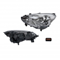 Faro Izquierdo Peugeot Partner C/Motor P/Halogeno 2015 Depo