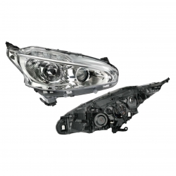 Faro Der Peugeot 208 C/Lupa C/Leds P/Halogeno 2015 2016 Depo