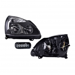 Faro Derecho Renault Clio F/Gris P/Halogeno 2009 2010 Depo