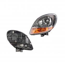 Faro Izquierdo Renault Kangoo C/Cuarto Ambar 2017 Depo