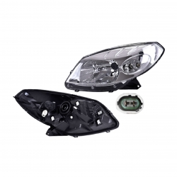 Faro Izquierdo Renault Sandero F/Cromo P/Halogeno 2011 Depo