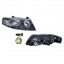 Faro Derecho Renault Scala F/Negro P/Halogeno 2012 2013 Depo