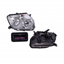 Faro Derecho Renault Duster F/Cromo P/Halogeno 2016 Depo