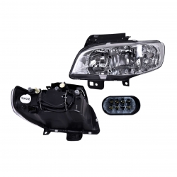 Faro Izquierdo Volkswagen Derby Doble As 2005 2006 Depo