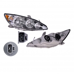 Faro Derecho Toyota Camry Xle F/Cromado 2005 2006 Depo