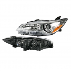 Faro Izquierdo Toyota Camry F/Cromo P/Halogeno 2017 Depo