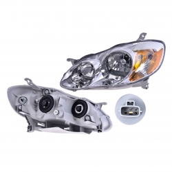 Faro Izquierdo Toyota Corolla 2003 2004 Depo