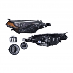 Faro Der Toyota Corolla Bi Led C/Luz De Dia 2017 2018 Depo