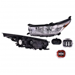 Faro Izquierdo Toyota Highlander F/Cromado 2019 Depo