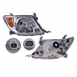 Faro Derecho Toyota Hilux P/Halogeno 2006 2007 2008 Depo
