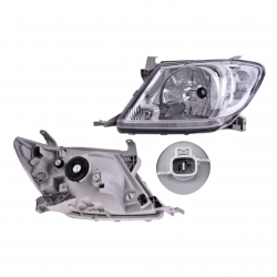 Faro Izquierdo Toyota Hilux P/Halogeno 2009 2010 2011 Depo