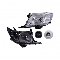 Faro Izquierdo Toyota Hilux P/Halogeno 2015 Depo