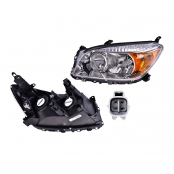 Faro Izquierdo Toyota Rav4 F/Cromado 2006 2007 2008 Depo