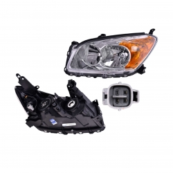 Faro Izquierdo Toyota Rav4 Limited F/Cromado 2011 2012 Depo