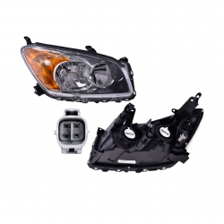 Faro Derecho Toyota Rav4 Sport F/Negro 2012 Depo