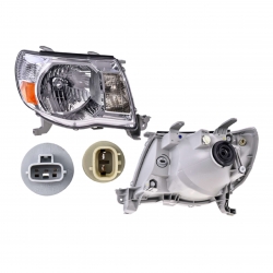 Faro Derecho Toyota Tacoma 4X4 F/Cromado 2008 Depo