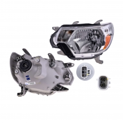 Faro Izquierdo Toyota Tacoma F/Cromado 2015 Depo