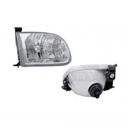 Faro Der Toyota Tundra Cabina Media C/Ajustes 2004 Depo