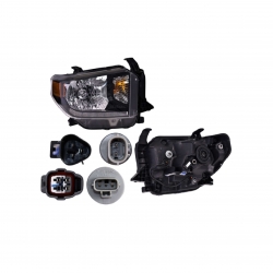 Faro Derecho Toyota Tundra C/Motor C/Luz De Dia 2020 Depo