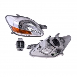 Faro Derecho Toyota Yaris Sedan F/Cromo 2015 Depo