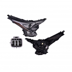 Faro Derecho Toyota Prius C/Leds 2016 2017 2018 Depo