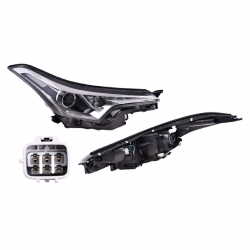 Faro Derecho Toyota C-Hr C/Leds 2018 2019 Depo