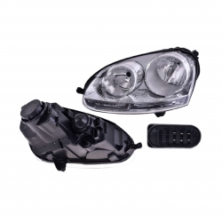 Faro Izquierdo Volkswagen Bora F/Cromo P/Halogeno 2010 Depo