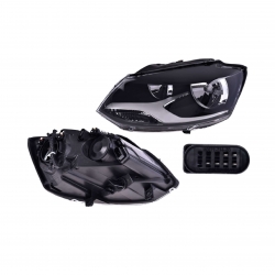 Faro Izquierdo Volkswagen Crossfox P/Halogeno 2015 Depo