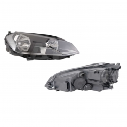 Faro Derecho Volkswagen Golf C/Motor P/Halogeno 2017 Depo