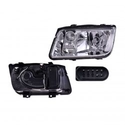 Faro Izquierdo Volkswagen Jetta Cuarto Blanco 2007 Depo