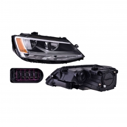 Faro Der Jetta Bicentenario P/2 Focos En Cuartos 2018 Depo