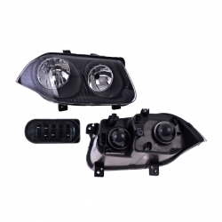 Faro Der Vw Jetta Clasico F/Negro P/Halogeno 2014 2015 Depo